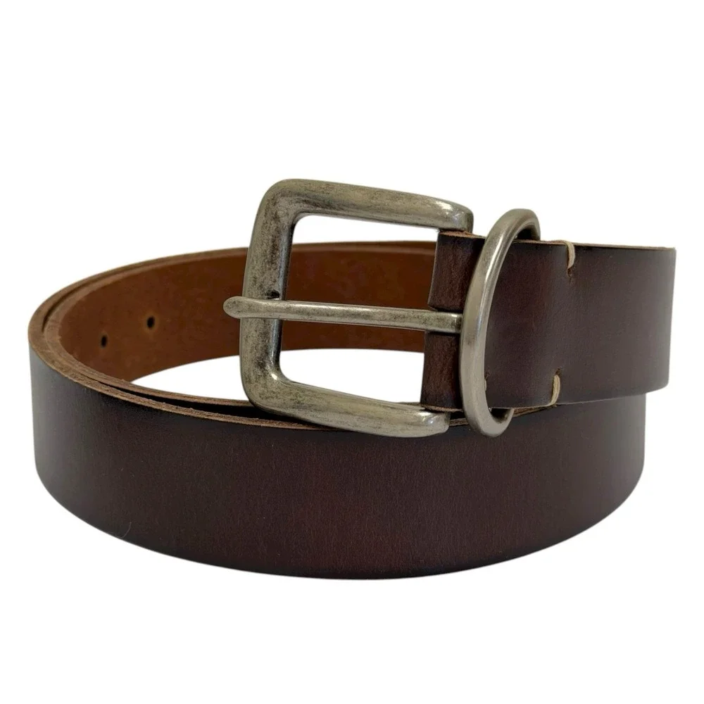 Lucky Brand Men's Size‎ 36 Dark Brown Genuine Leather Belt NWT